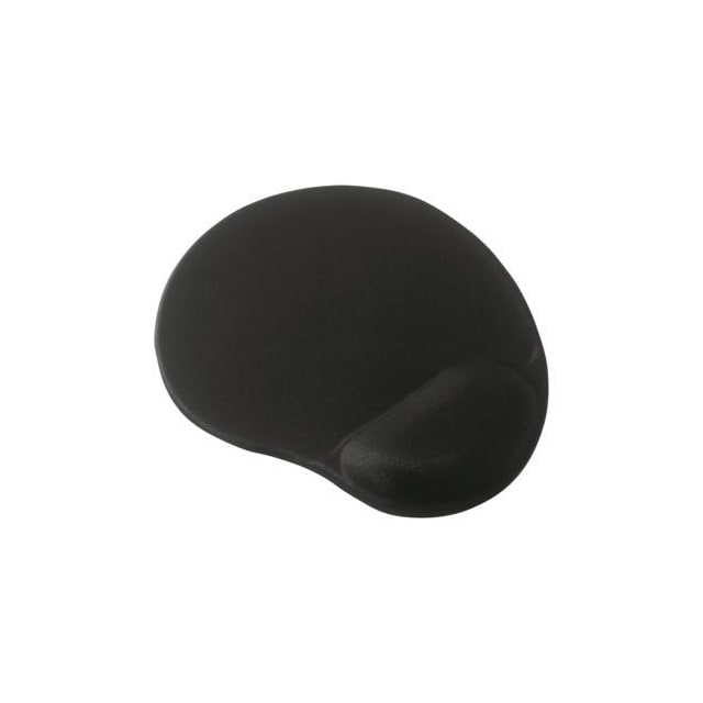 Musmatta med geléfyllt handledsstöd, svart