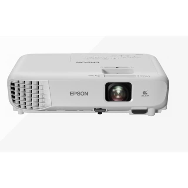 Epson 3LCD-projektor EB-W06 WXGA (1280x800), 3700 ANSI-lumen, vit
