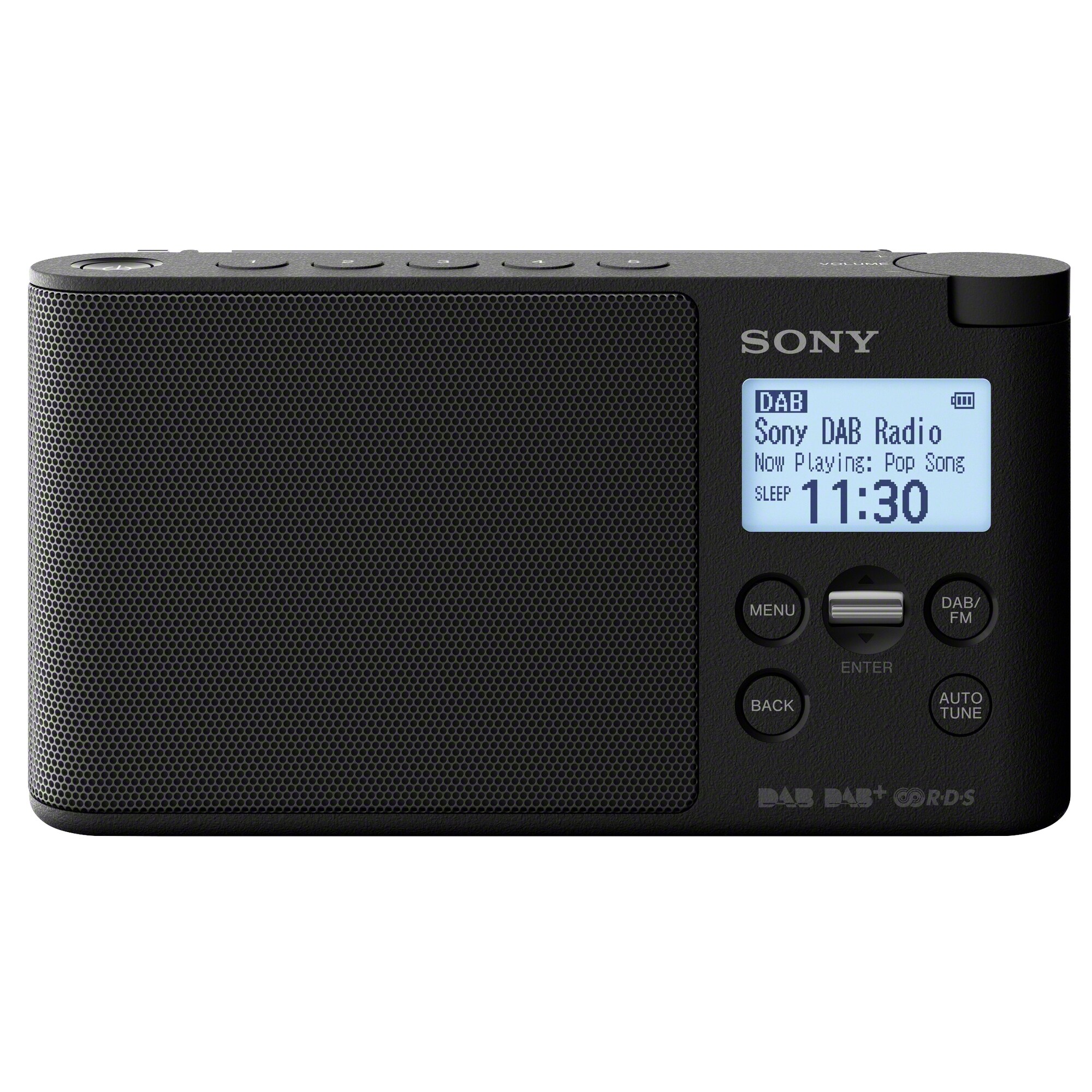 Sony DAB+ radio XDR-S41D (svart) - FM-radio & Digitalradio - Elgiganten