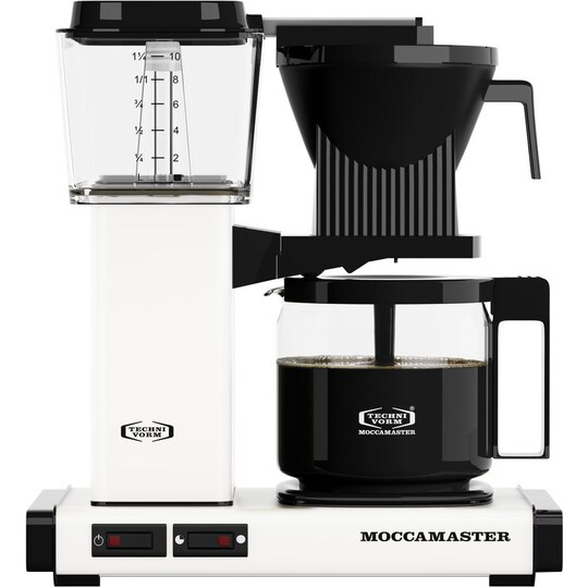 Moccamaster Automatic kaffebryggare MOC53741 (vit) - Elgiganten