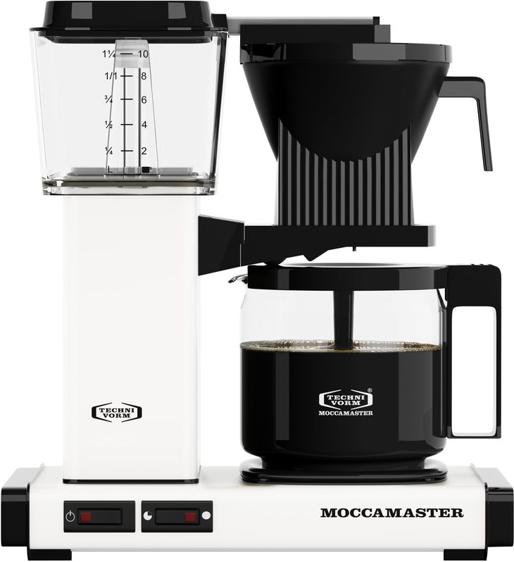 Moccamaster Automatic kaffebryggare MOC53741 (vit) - Elgiganten