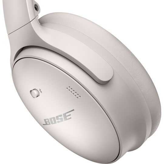 Bose QC45 QuietComfort 45 trådlösa on-ear hörlurar (vit) - Elgiganten