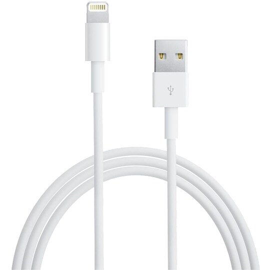 Apple Lightning USB-Kabel MD819ZM/A (vit) 2 m - Elgiganten