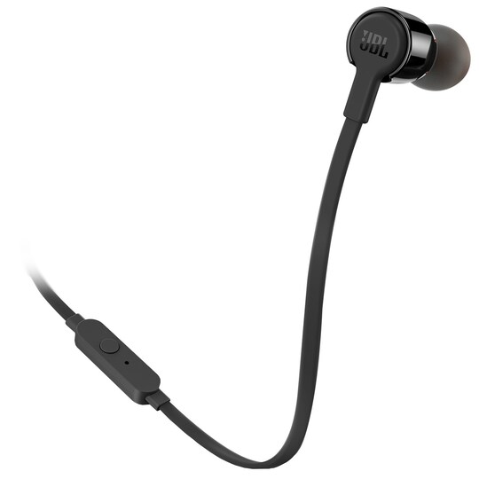 JBL in-ear hörlurar T210 (svart) - Elgiganten