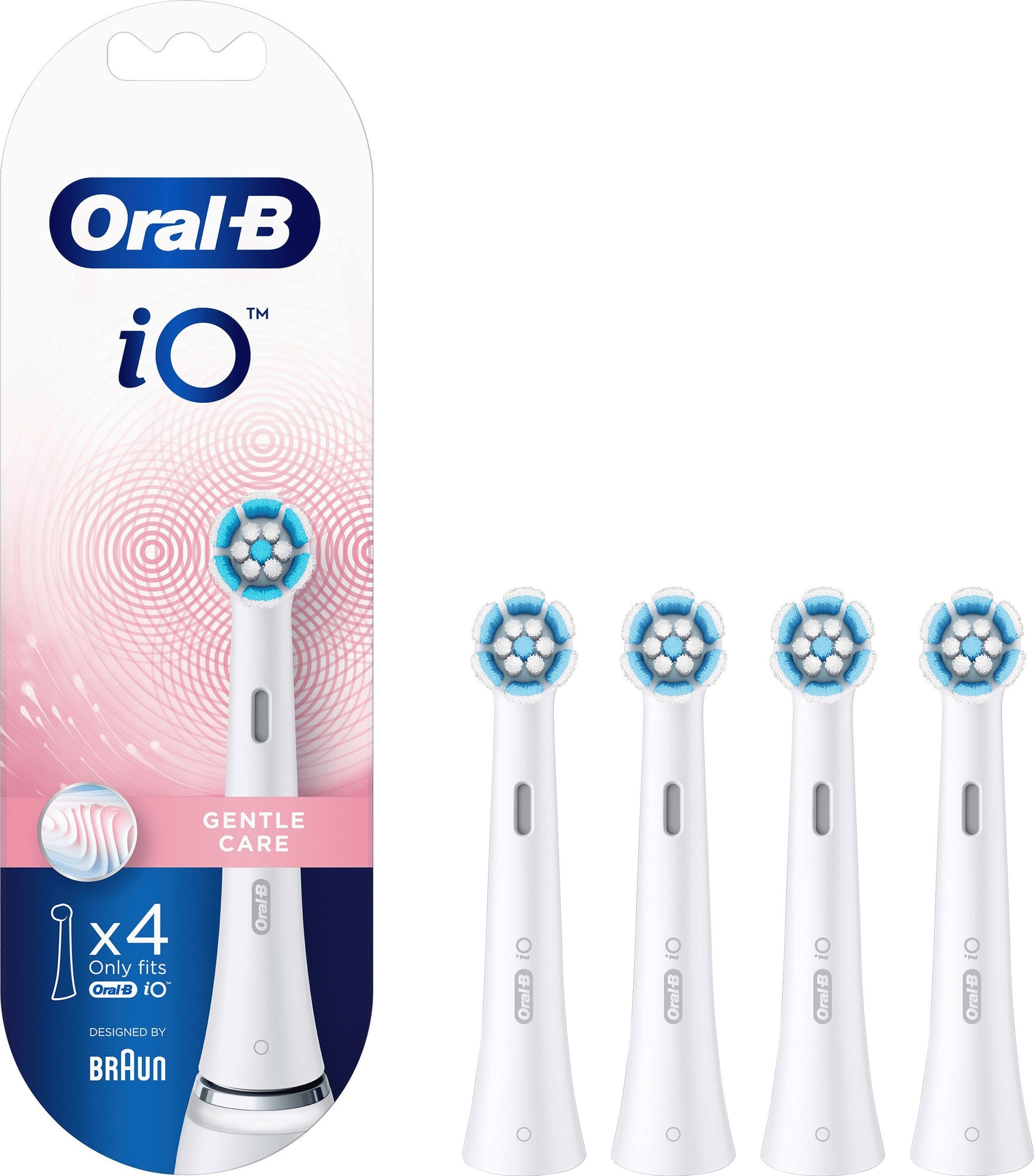 Oral-B iO Gentle Care tandborsthuvud 343554 (vit) - Elgiganten