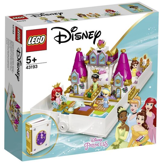 43193 LEGO® DISNEY Sagobok äventyr med Arielle, Belle, - Elgiganten