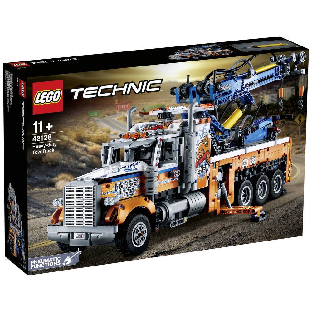 LEGO® TECHNIC 42128 Tung lastbil-bärgningsbil - Elgiganten