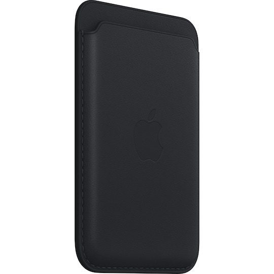 iPhone plånbok i läder med MagSafe (midnight) - Elgiganten