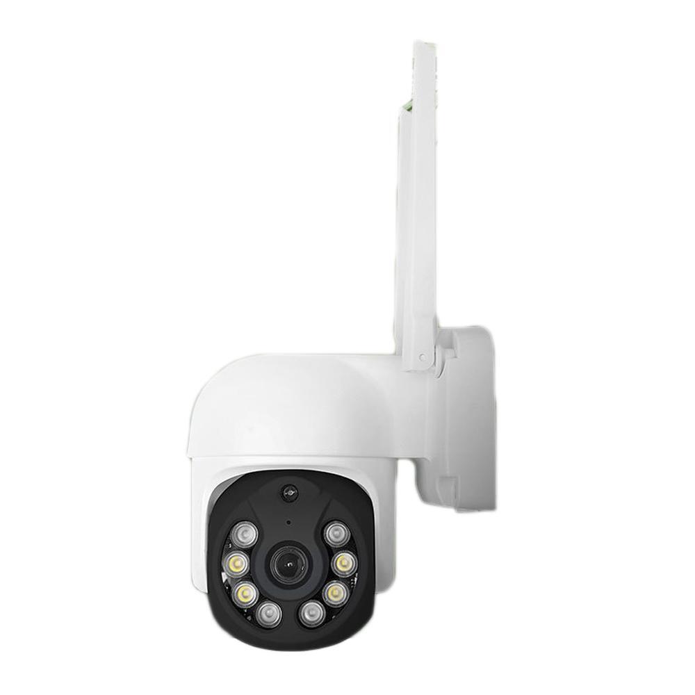 Övervakningskamera PTZ Wifi utomhuskamera Vit - Elgiganten