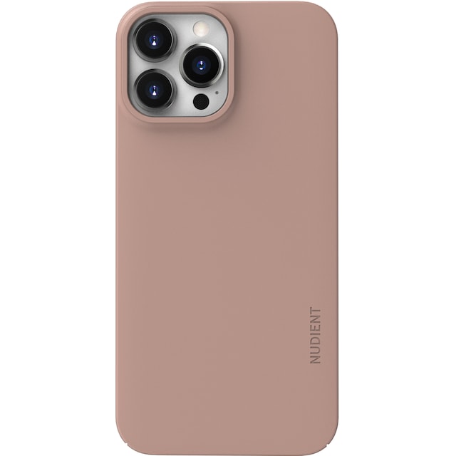 Nudient Thin v3 iPhone 13 Pro Max fodral (rosa)