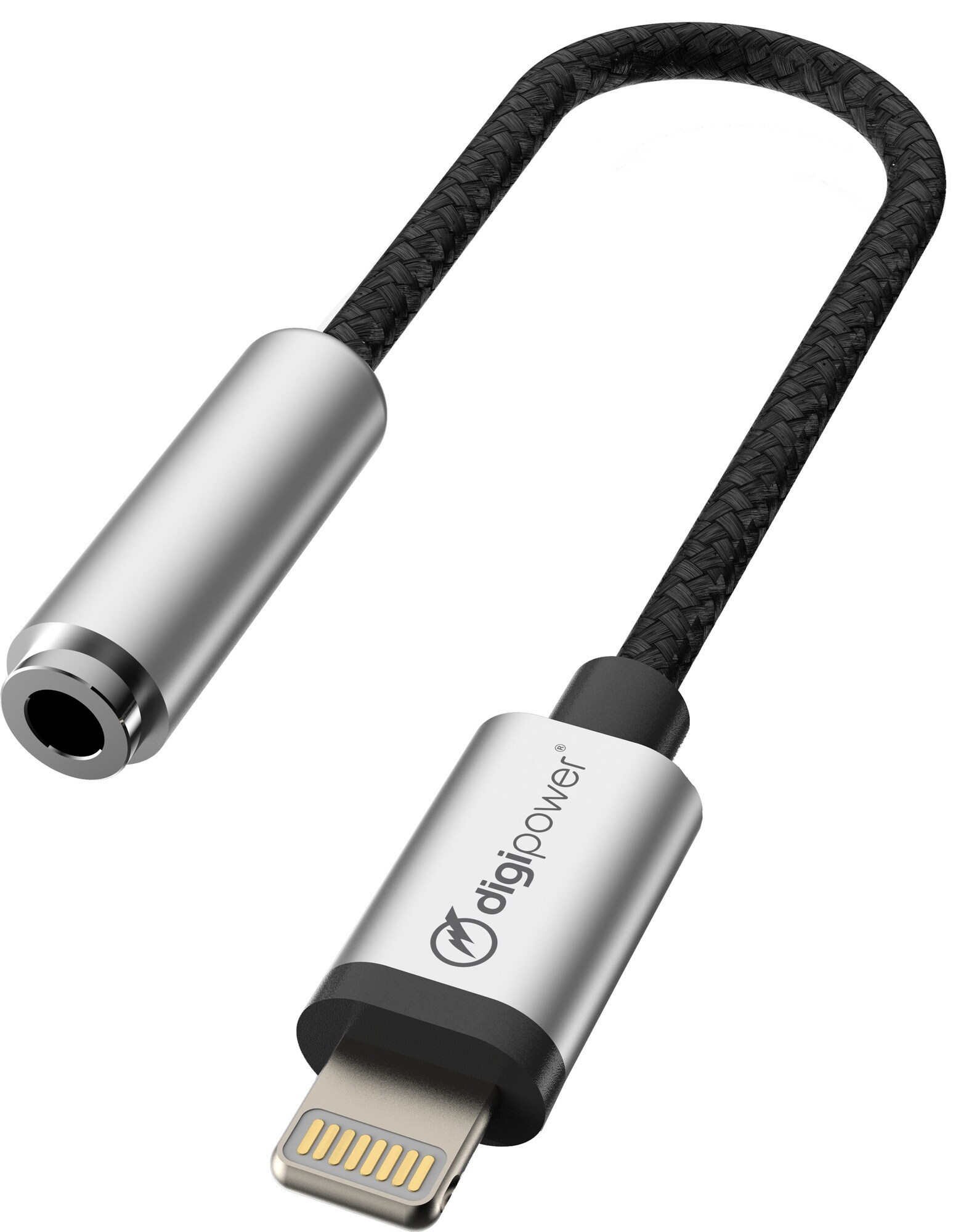 Digip Lightning to 3.5 mm adapter för hörlursuttag - Elgiganten