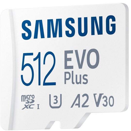Samsung EVO Plus micro SD minneskort (512GB) - Elgiganten