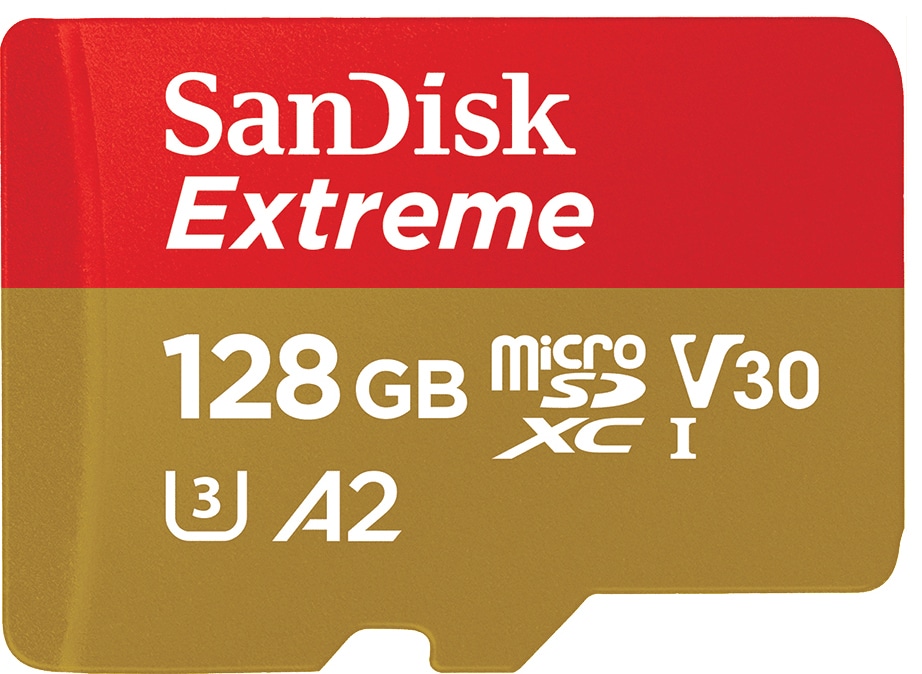 SanDisk MicroSDXC Extreme 128 GB minneskort - Elgiganten