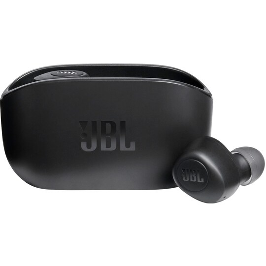 JBL Wave 100 True Wireless in ear-hörlurar (svarta) - Elgiganten