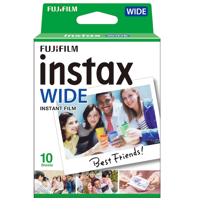 Fujifilm Instax Wide direktfilm (10-pack)