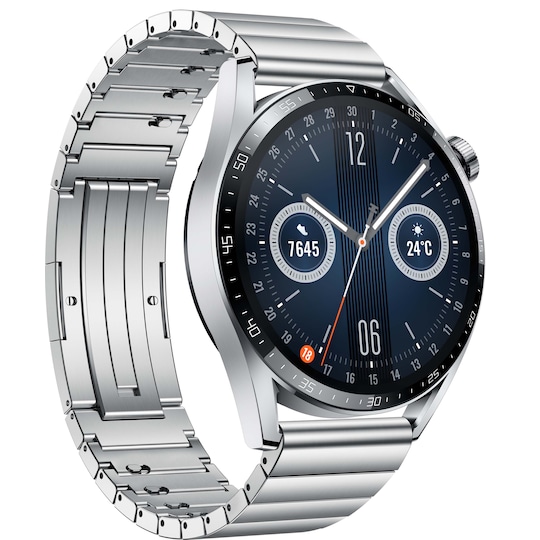 Huawei Watch GT3 smartwatch 46mm (Elite Steel) - Elgiganten