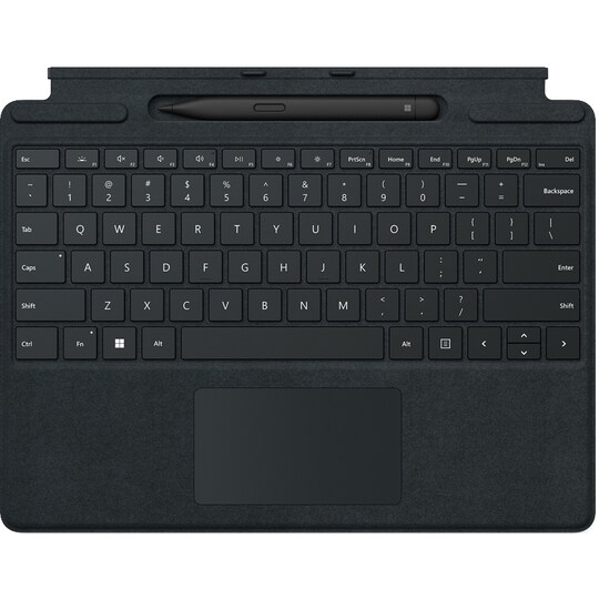 Microsoft Surface Pro 8/9 keyboard + Surface Slim Pen 2 bundle (svart) -  Elgiganten