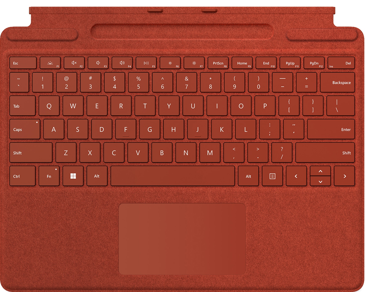 Microsoft Surface Pro 8/9-typ fodral (rött) - Elgiganten