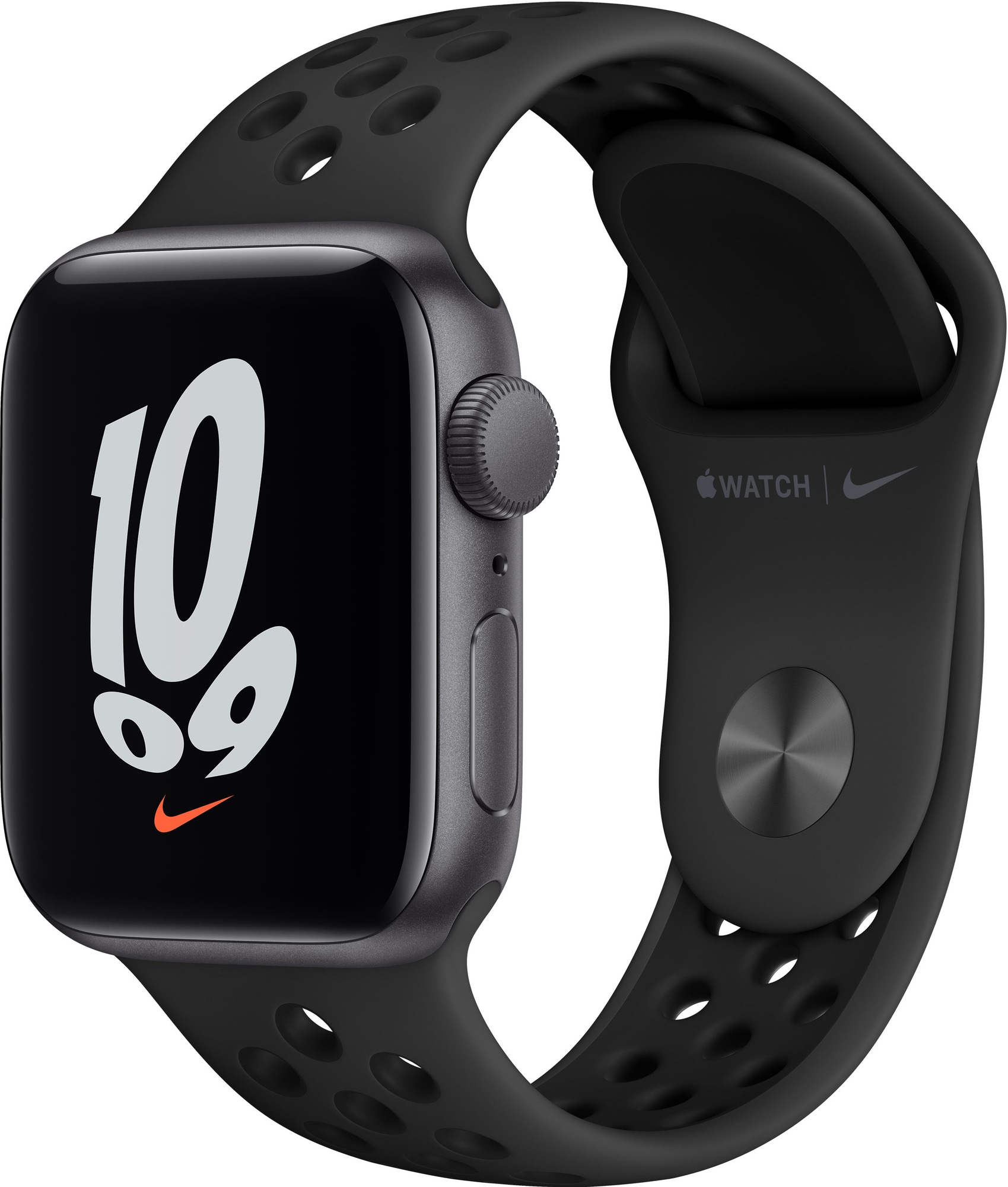 Apple Watch Nike SE 40mm GPS (grå alu/svart sportarmband) - Elgiganten
