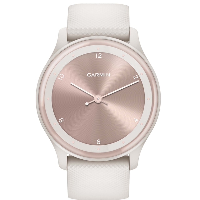 Garmin Vivomove Sport hybrid smartwatch (elfenbensvit)