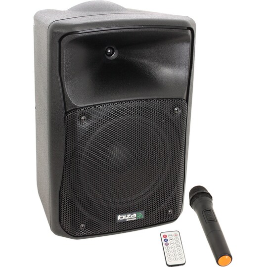 Ibiza 8" högtalare med Bluetooth och Microphone - Elgiganten