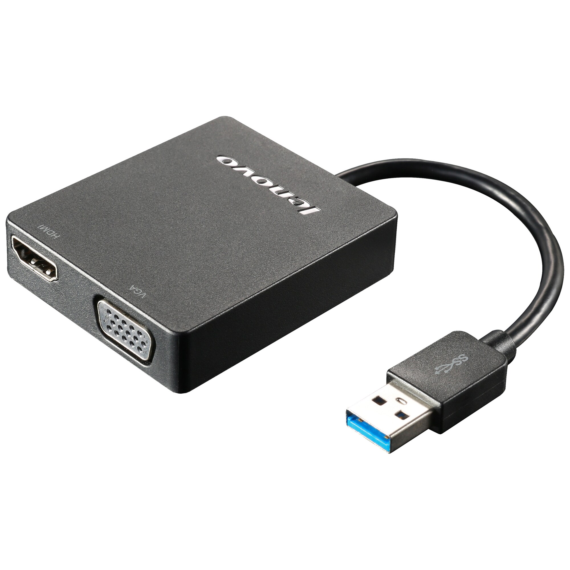 Lenovo universal USB 3.0 to VGA och HDMI adapter - Elgiganten
