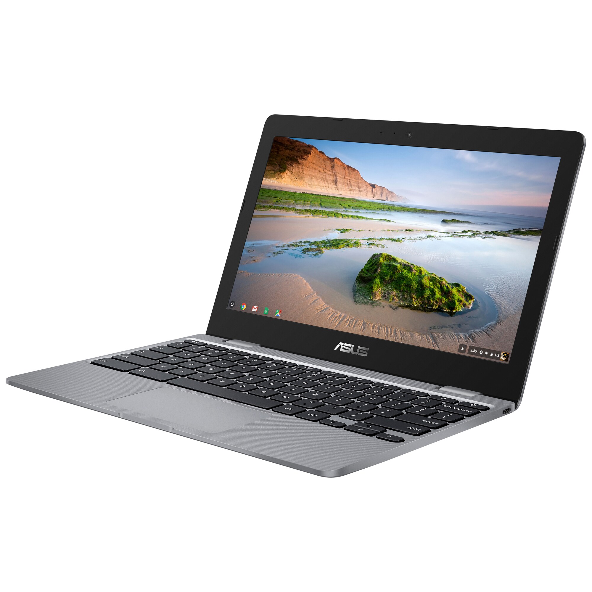 Asus Chromebook C223NA 11.6" bärbar dator (grå) - Bärbar dator ...