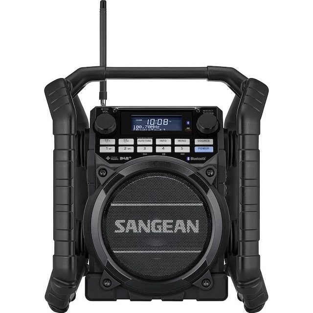 Sangean Utility-40 DBT Byggarbetsradio DAB+, FM AUX,