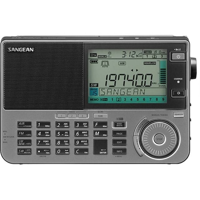 Sangean ATS-909X2 Världsmottagare FM, LF, AM