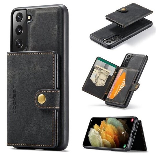 Bakskal med magnetisk plånbok till Samsung Galaxy S21 5G - Elgiganten