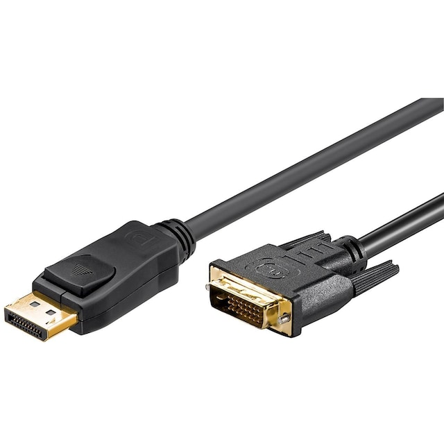 Goobay Adapterkabel för DisplayPort™/DVI-D Guldpläterad