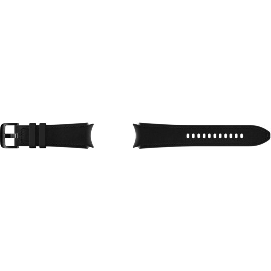 Samsung Galaxy Watch 4 Hybrid läderband 20mm M/L (svart) - Elgiganten