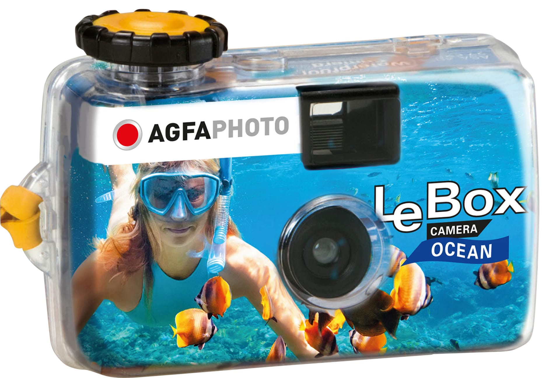 Agfaphoto LeBox Ocean analog engångskamera - Elgiganten