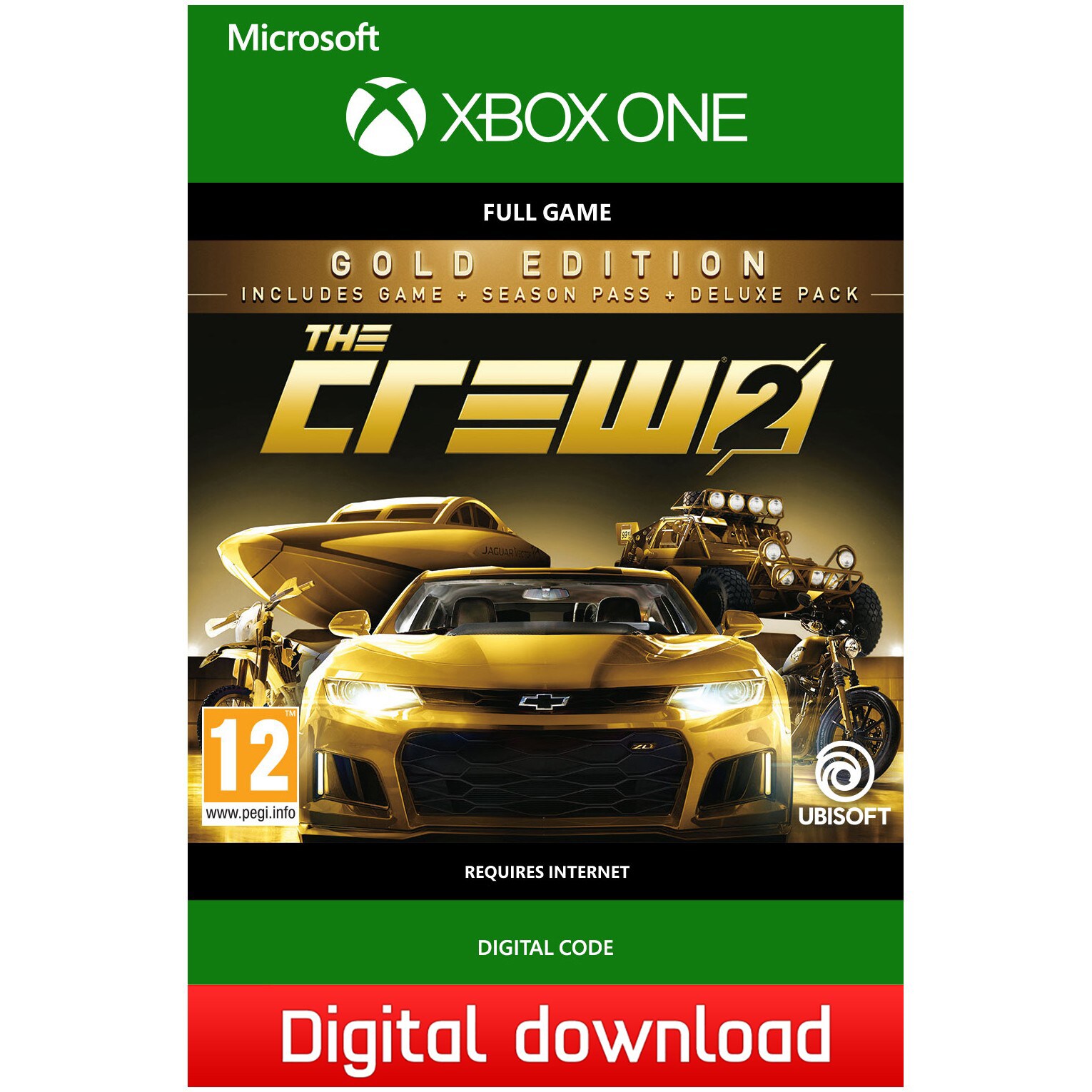 The crew 2 gold edition что входит