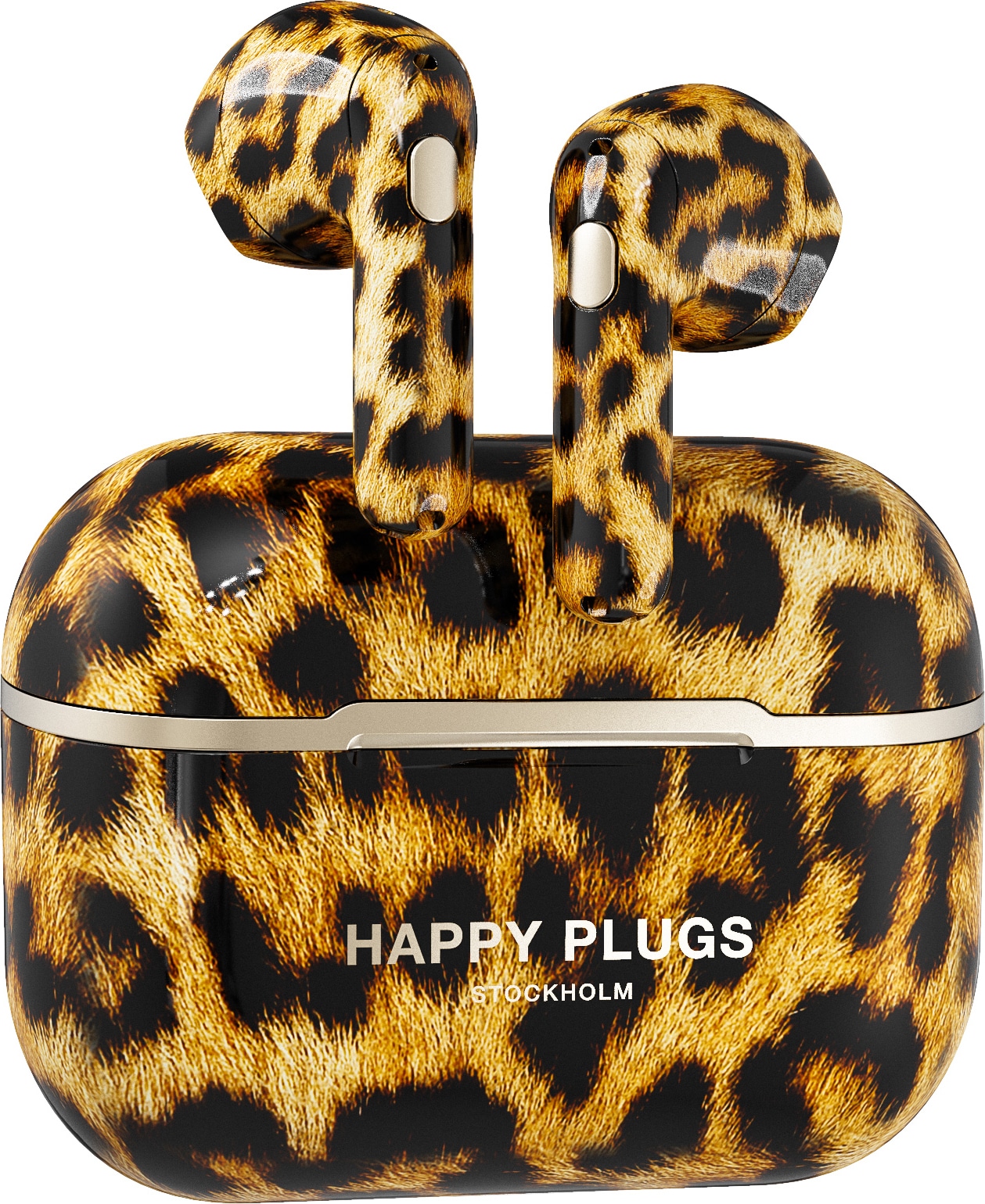Happy Plugs Hope true wireless in-ear hörlurar (leopard) - Elgiganten