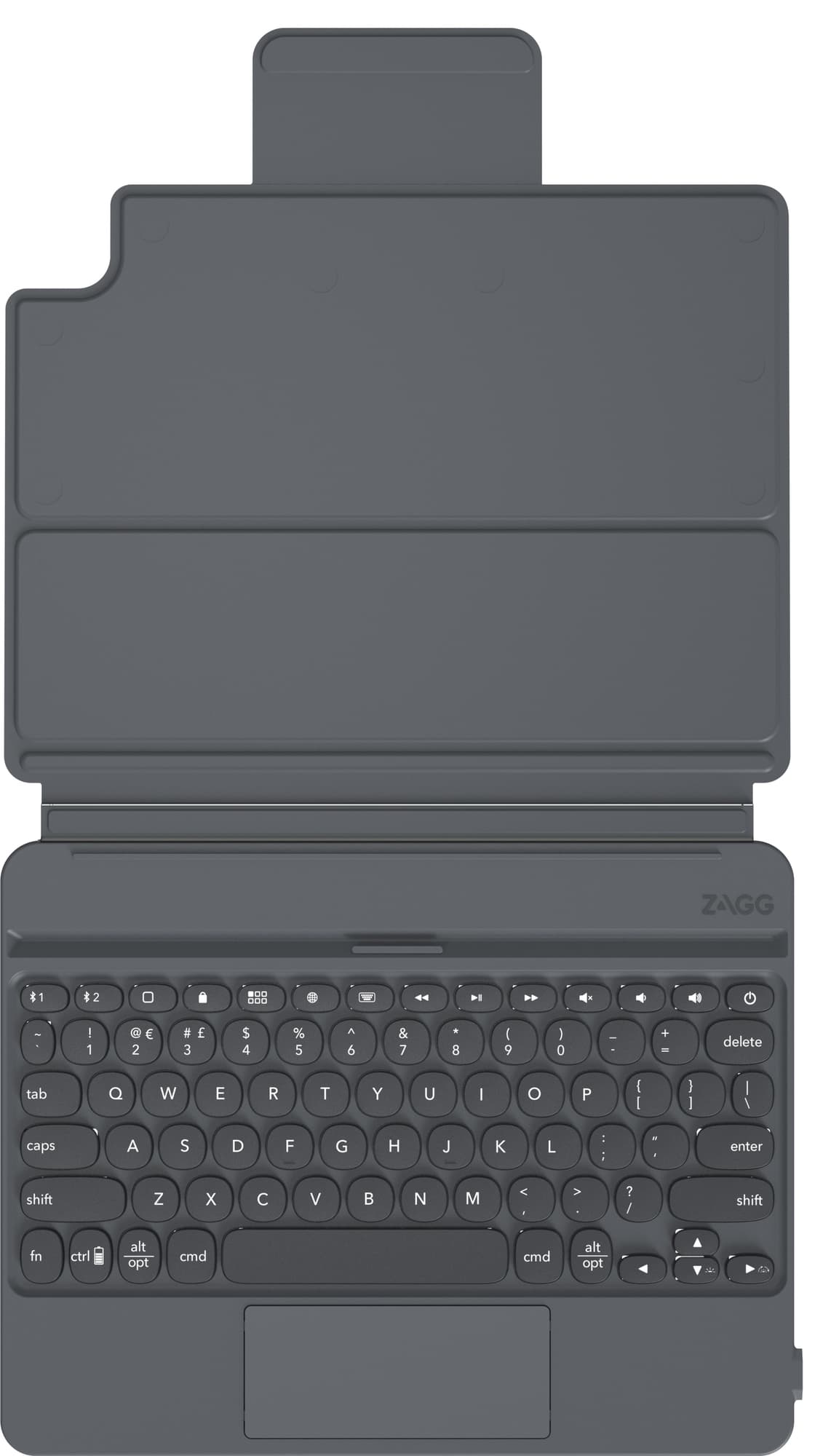 Zagg Pro Keys tangentbordsfodral med trackpad för iPad Pro 12.9" (kol)