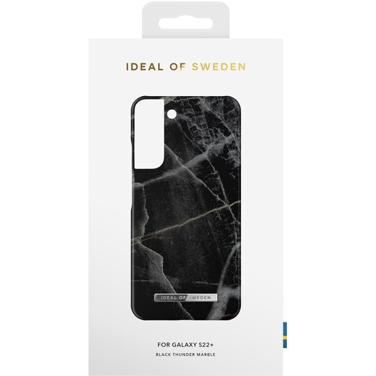 iDeal of Sweden Samsung Galaxy S22 Plus fodral (Black Thunder Marble) -  Elgiganten