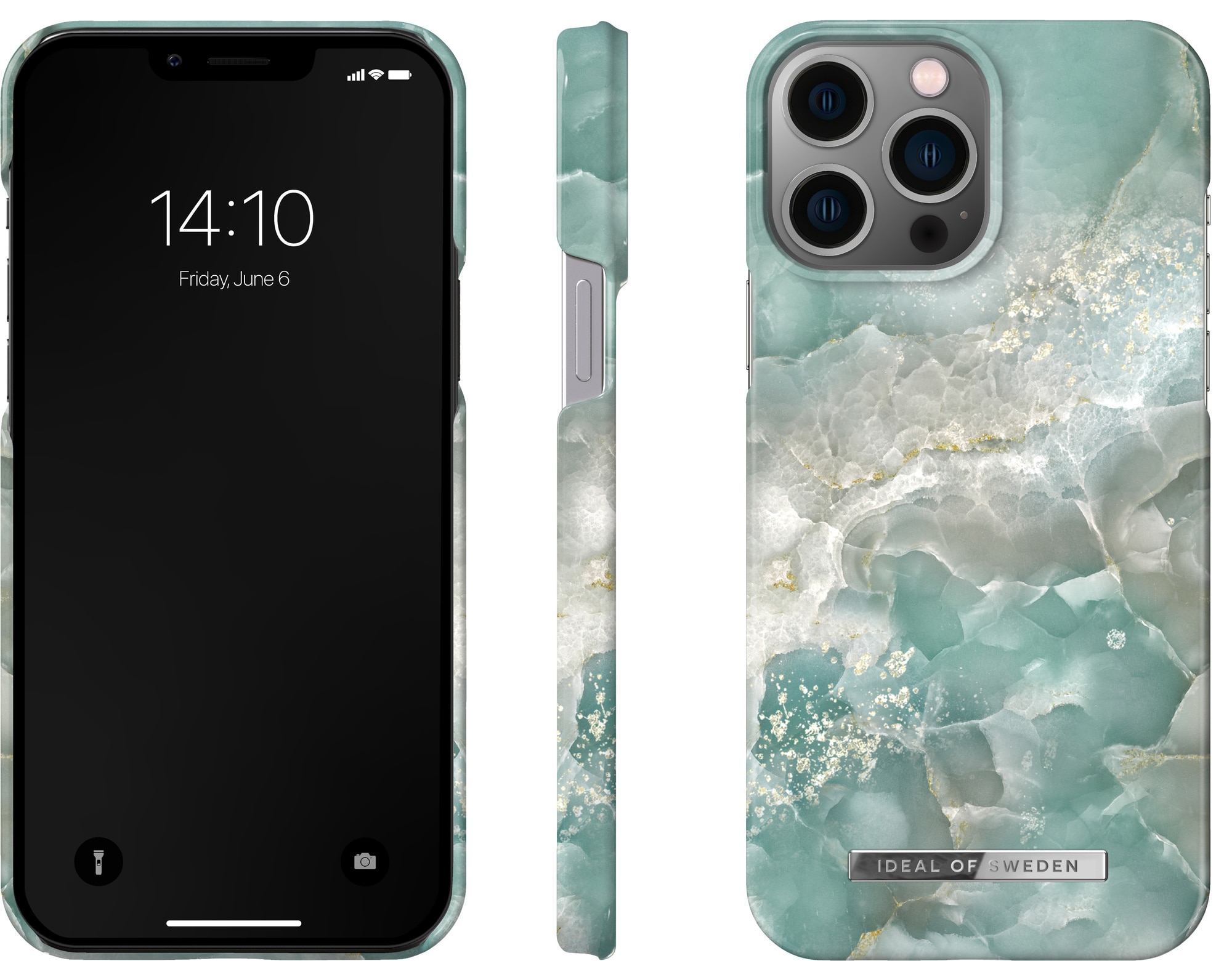 iDeal of Sweden fodral för iPhone 13 Pro Max (azura marble) - Elgiganten