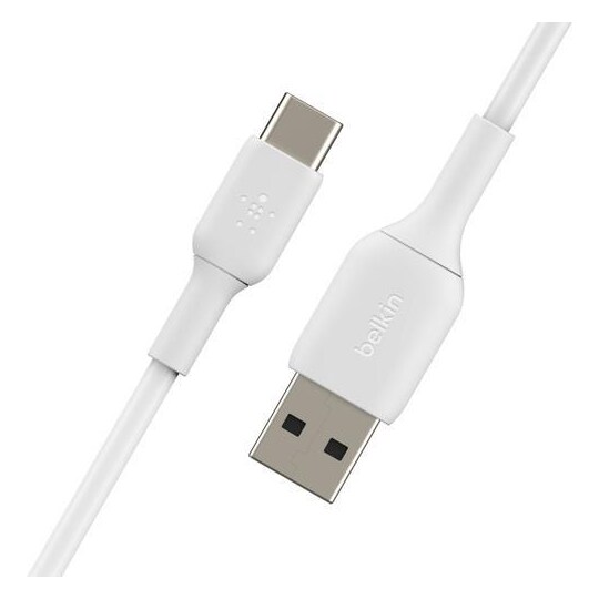 Belkin Boost charge Cable M-M • USB-C to USB-A • 2m • Blanc