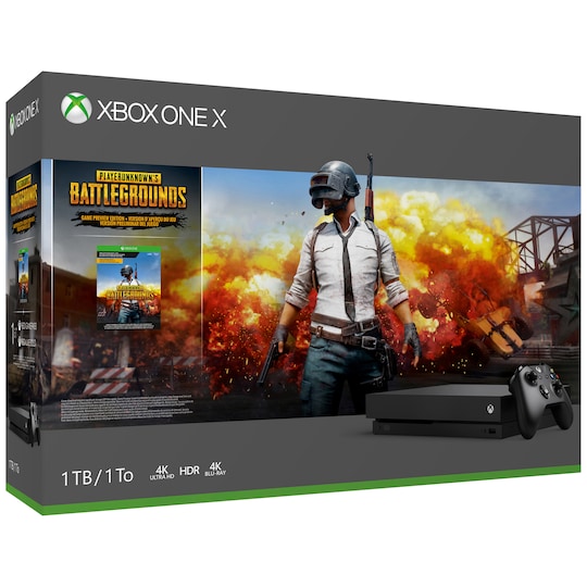 Xbox One X 1 TB: PlayerUnknown s Battlegrounds bundle - Elgiganten