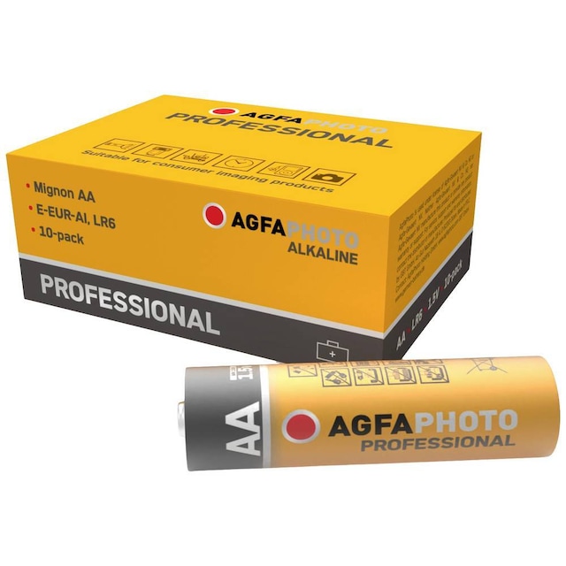 Batteri AA (R6) Alkaliskt AgfaPhoto Professional 1.5 V