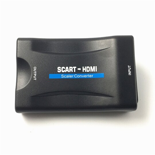 1080P SCART till HDMI Video Audio Converter Adapter HD TV DVD - Elgiganten