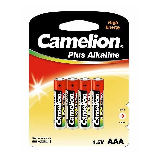 Camelion AAA/LR03, Plus Alkaline, 4 st