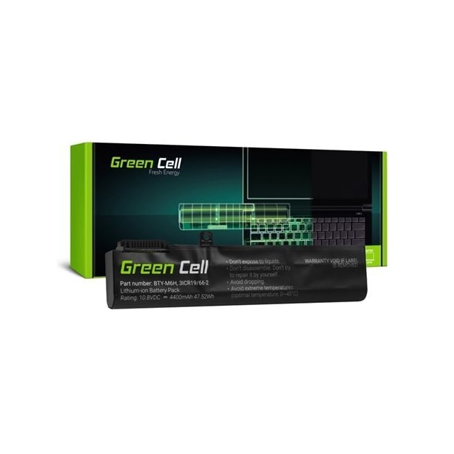 Green Cell Batteri BTY-M6H till MSI