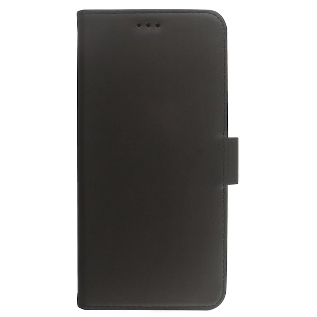 La Vie iPhone XR plånboksfodral i läder (svart)