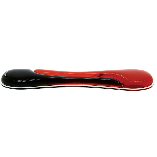 Kensington Duo Gel handledsstöd för tangentbord (röd/rök)