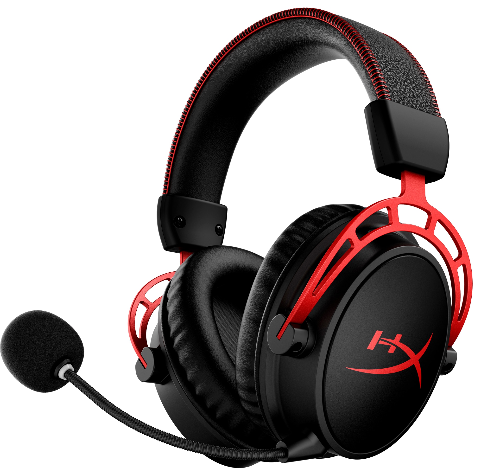 HyperX Cloud Alpha trådlöst gaming headset (röd/svart) - Elgiganten