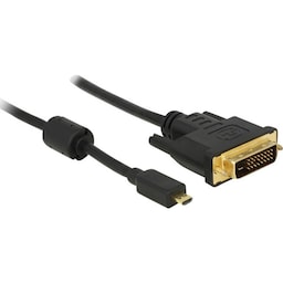 Delock HDMI / DVI Adapterkabel 1.00 m 83585 med