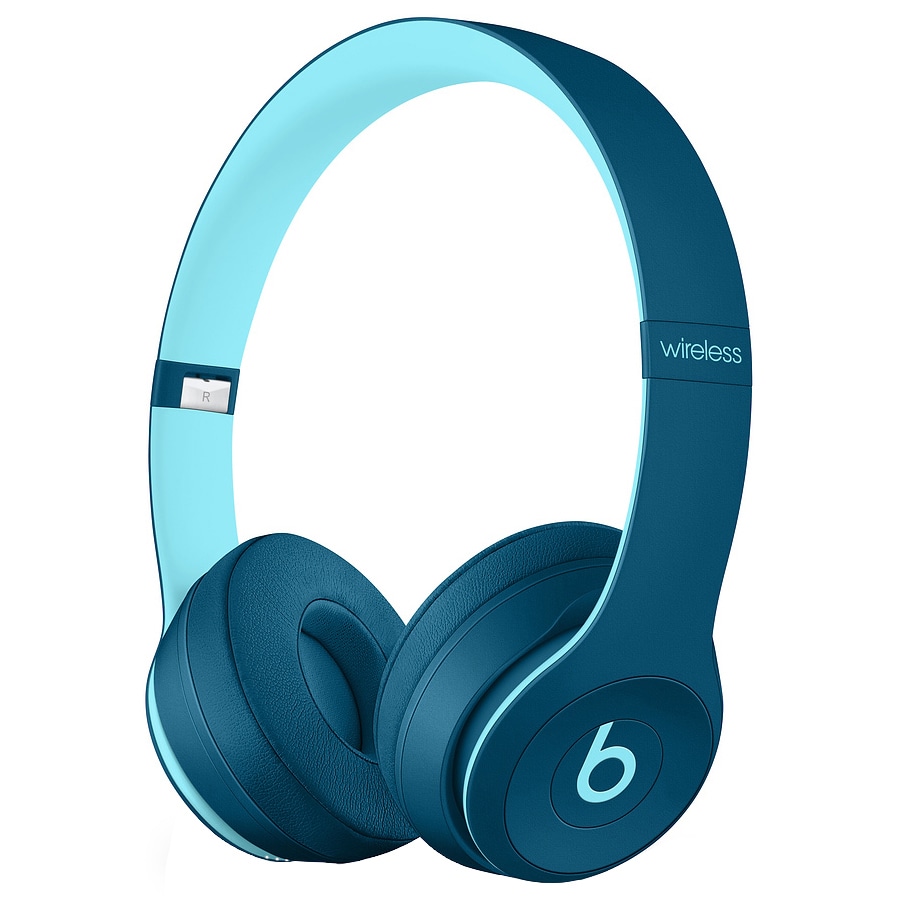 Beats Solo3 Wireless on-ear hörlurar (blå) - Elgiganten