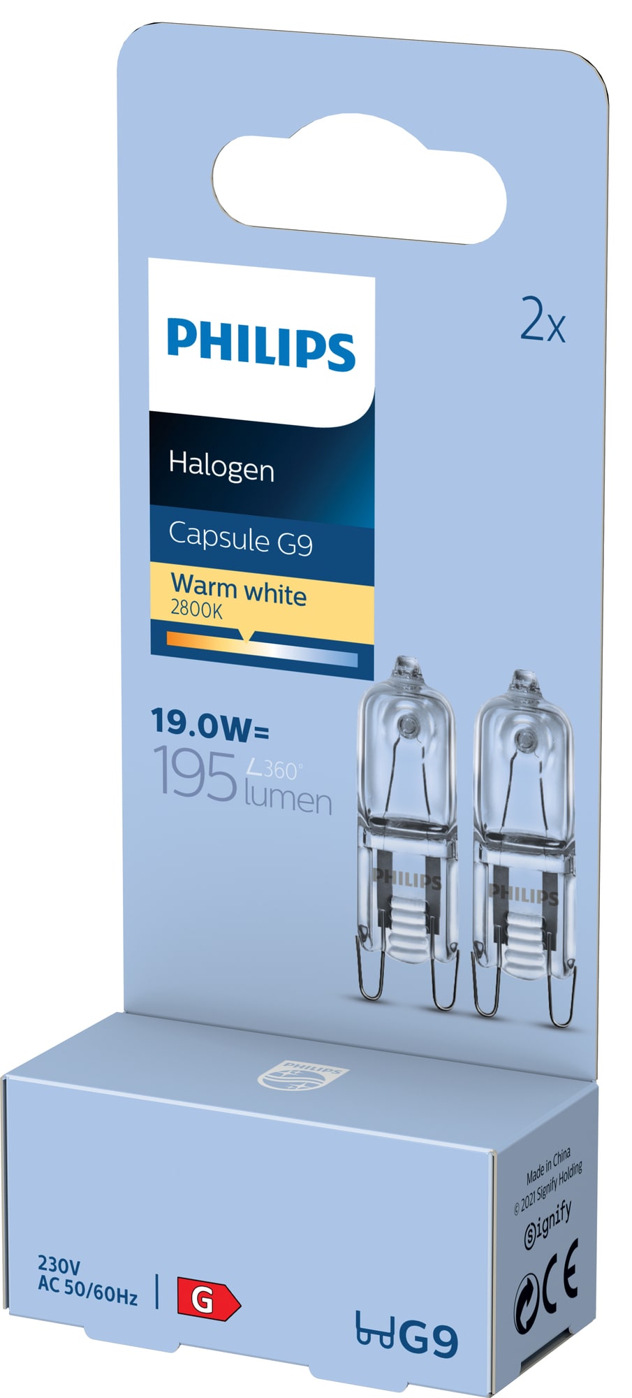 Philips halogenlampa G9 8719514334755 - Elgiganten